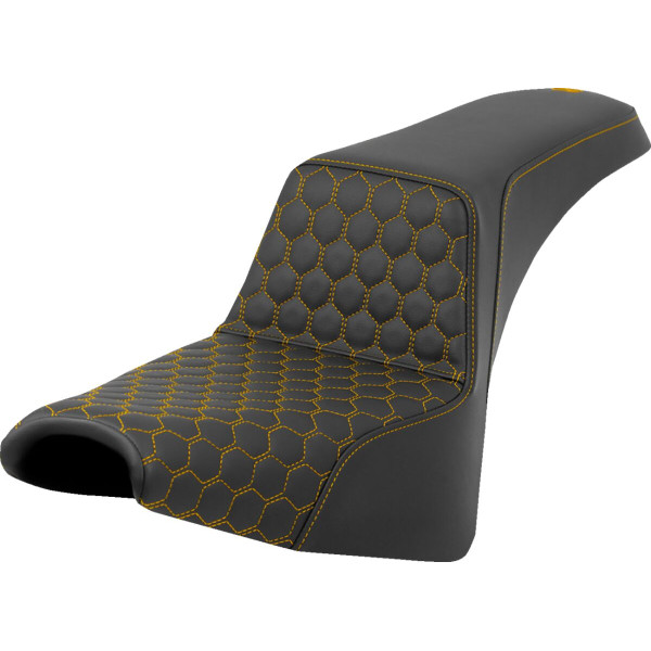 SADDLEMEN - SEAT STEP UP HC COSTURA DORADA